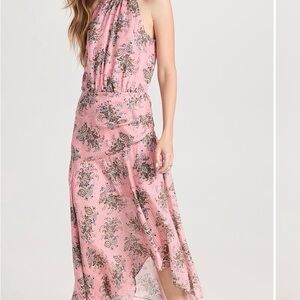 Veronica Beard Leia High Neck Maxi  Dress Sz. 0